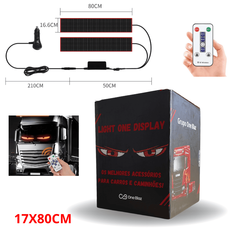 Tela Flexível de LED para Carros e Caminhões - Imagem 10