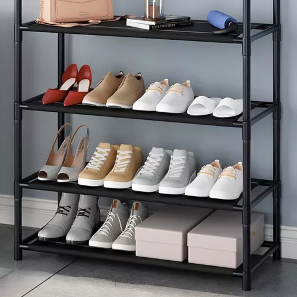 Cabideiro Sapateira Metálica Decoteam 4 Níveis 8 Ganchos - Imagem 6