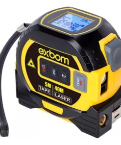 Trena Digital Com Visor Lcd Laser De Medição Até 40m Multifuncional 3 Em 1 TEM-Q65
