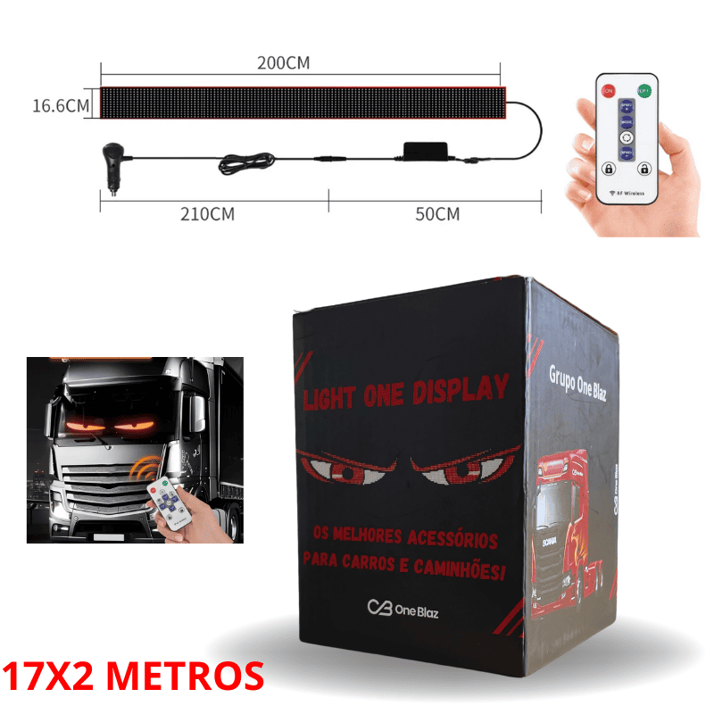 Tela Flexível de LED para Carros e Caminhões - Imagem 8