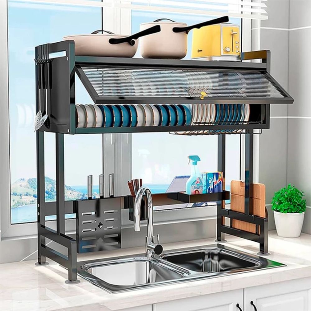 Organizador Escorredor Decoteam 2 Prateleiras 85x28x80 - Imagem 7