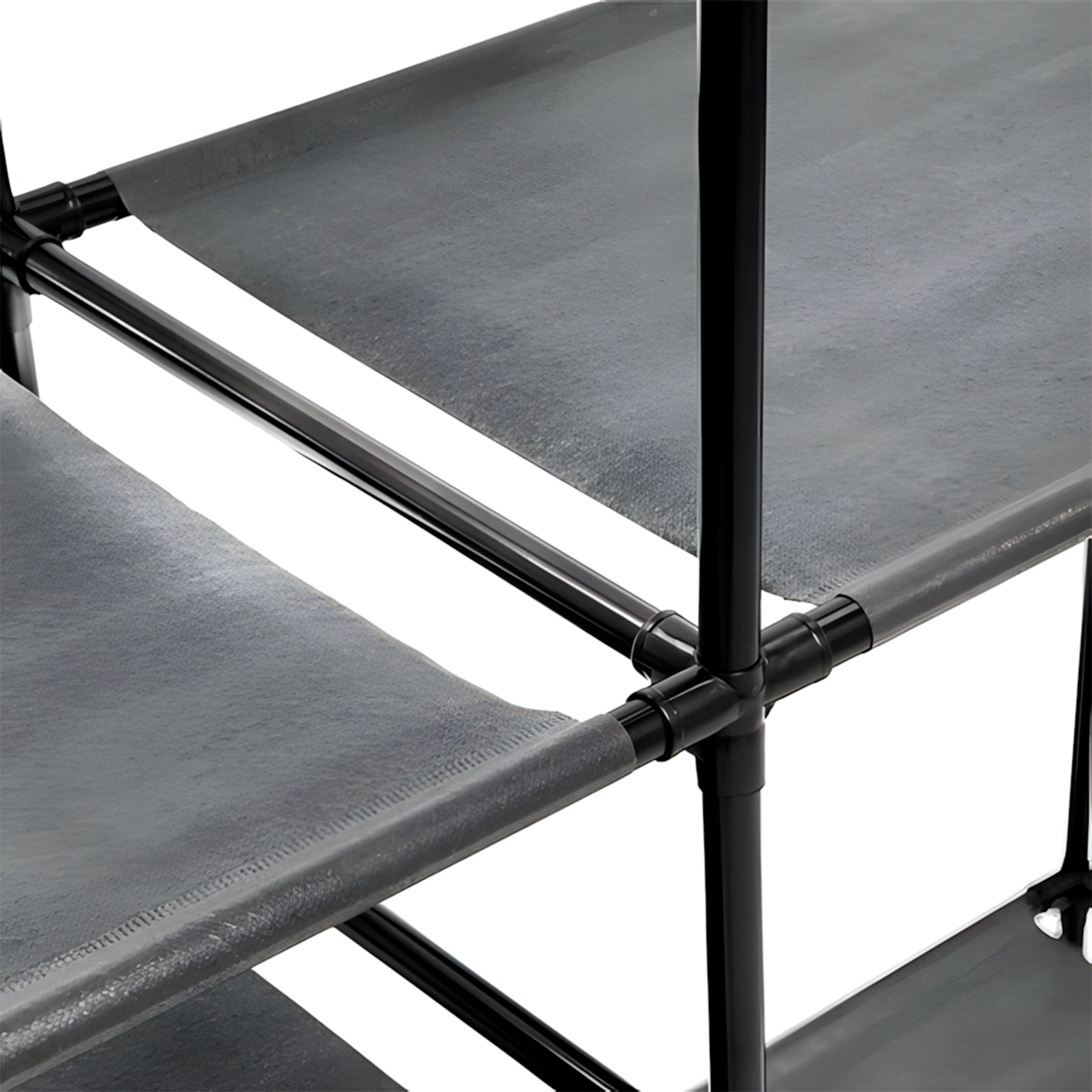 Guarda Roupa Decoteam Dobrável Closet Aberto Organizador Aço - Imagem 11