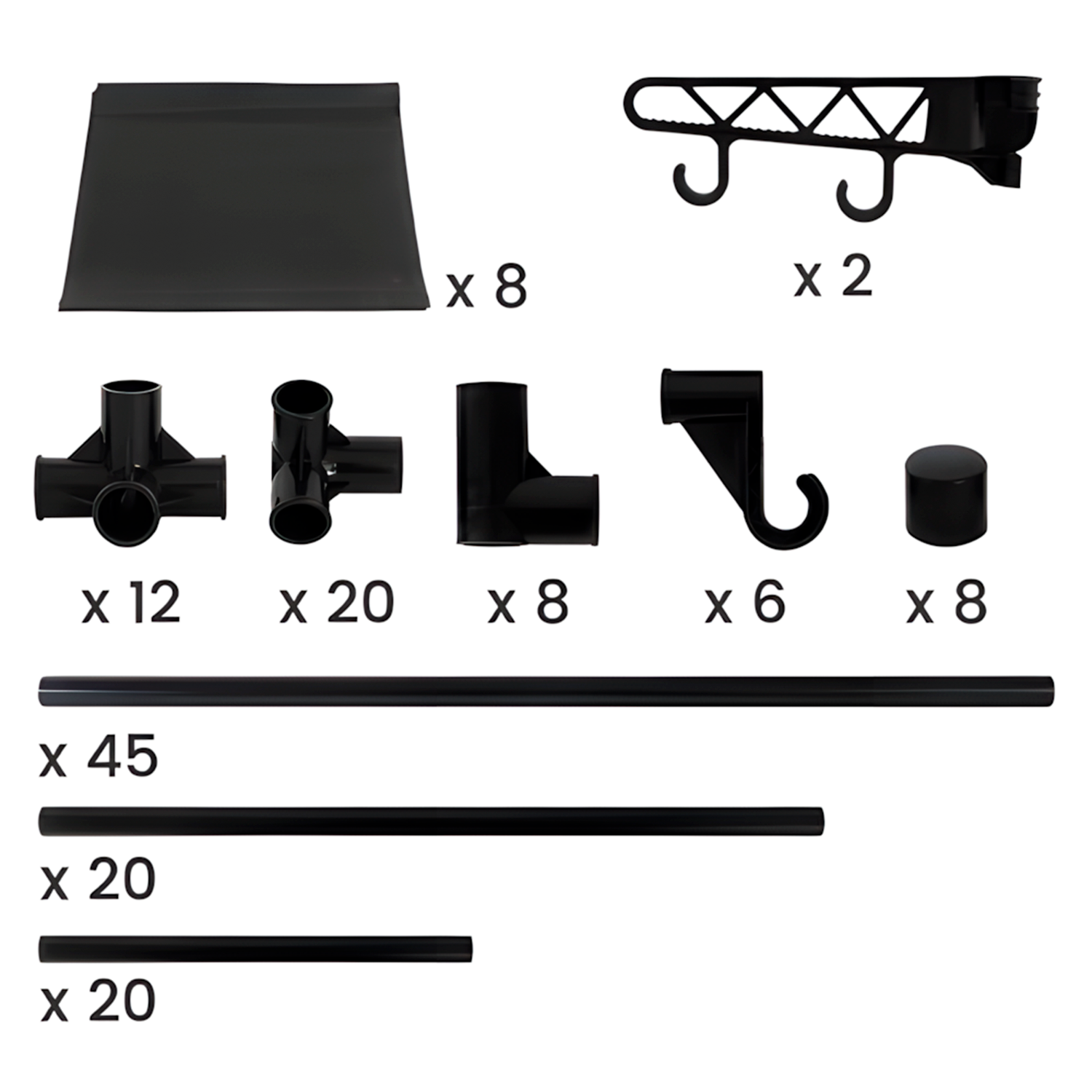 Guarda Roupa Decoteam Dobrável Closet Aberto Organizador Aço - Imagem 5
