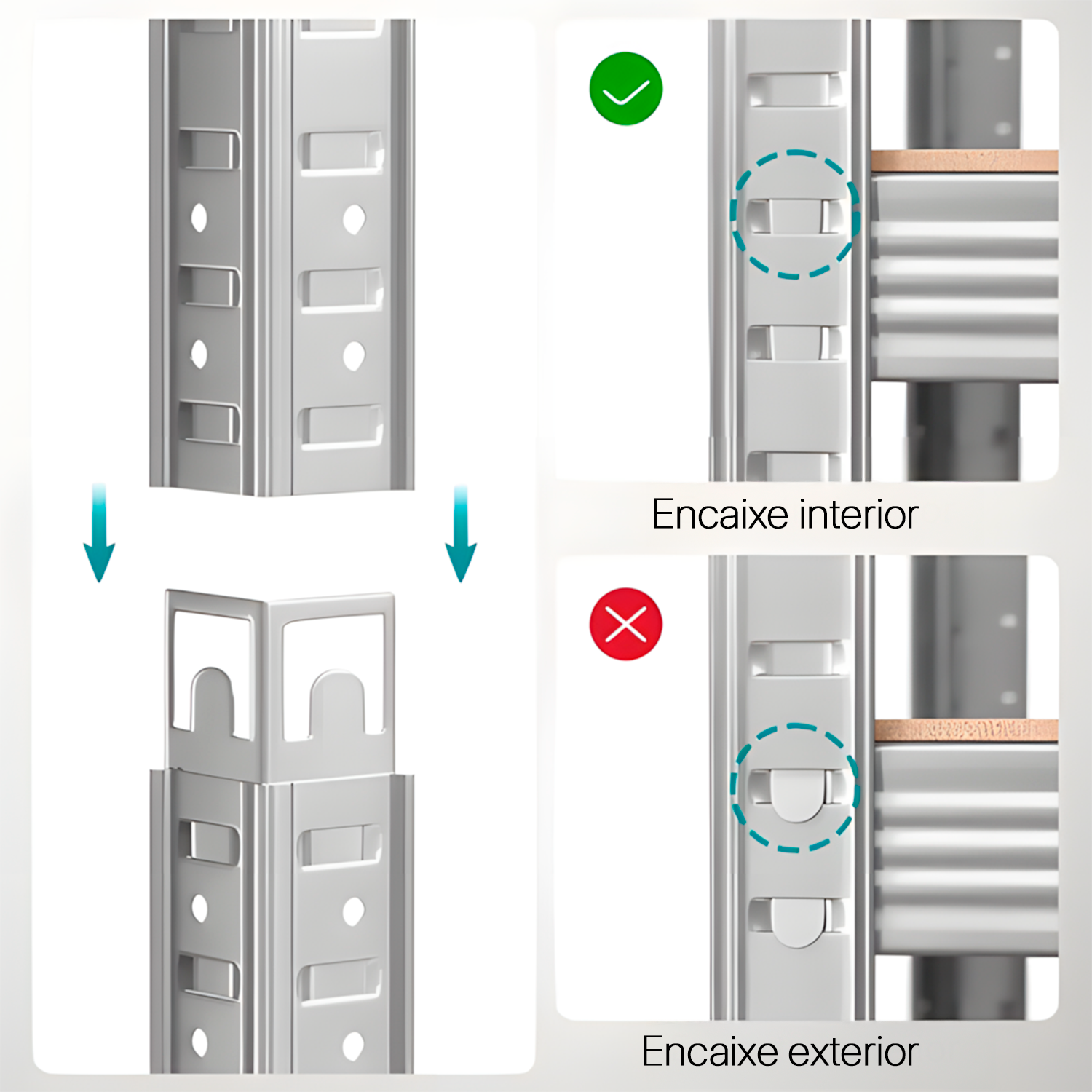 Estante De Aço Decoteam Organizadora 5 Prateleiras Multiuso - Imagem 4