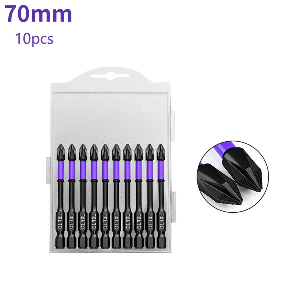 Conjunto de Ponteiras Phillips Magnéticas para Parafusadeira – Precisão e Praticidade - Imagem 4