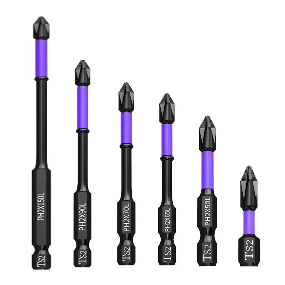 Conjunto de Ponteiras Phillips Magnéticas para Parafusadeira – Precisão e Praticidade - Imagem 6