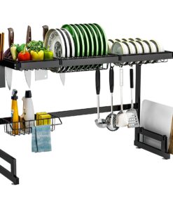 Escorredor de louças Decoteam 2 andares em aço inox Alta Qualidade