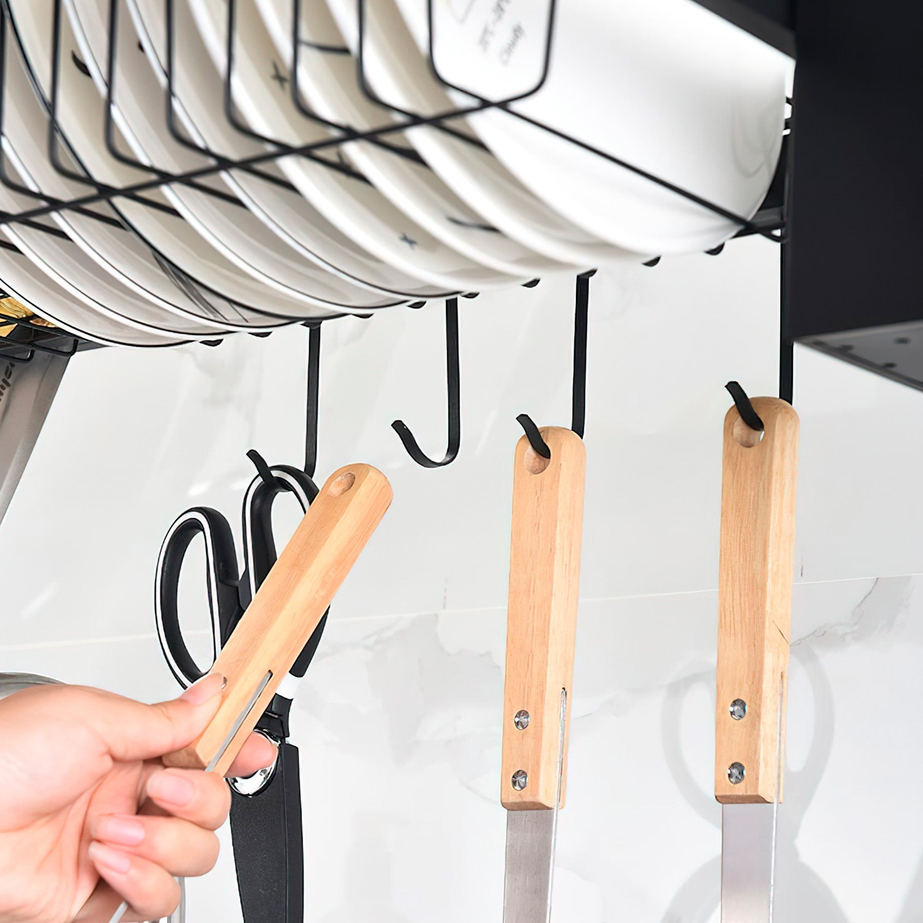 Escorredor de louças Decoteam 2 andares em aço inox Alta Qualidade - Imagem 11