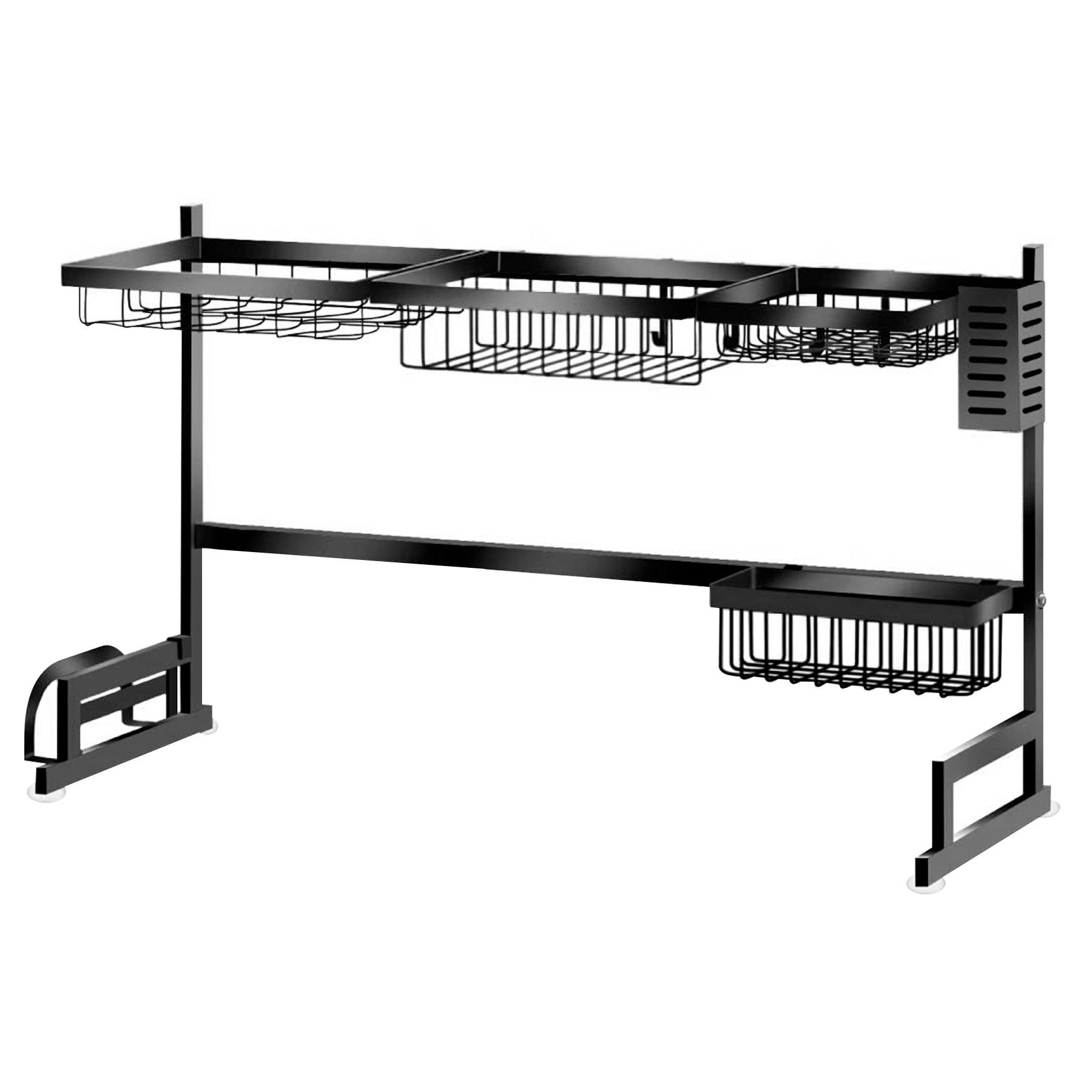 Escorredor de louças Decoteam 2 andares em aço inox Alta Qualidade - Imagem 10