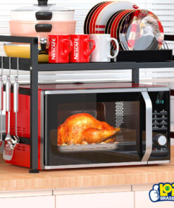 Rack Metálico Multiuso Decoteam Ajustável Para Microondas