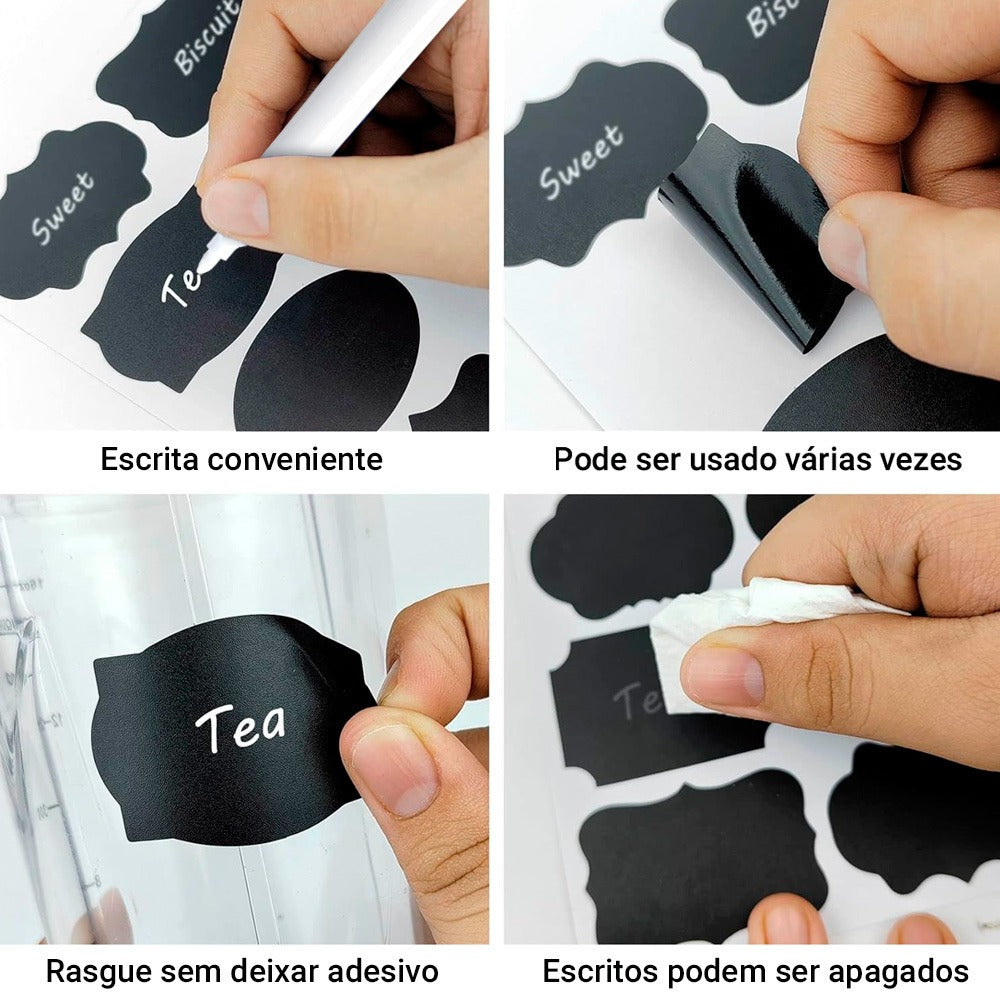 Conjunto 24 Potes Herméticos Croix Empilhavel Tampa E Trava! - Imagem 4